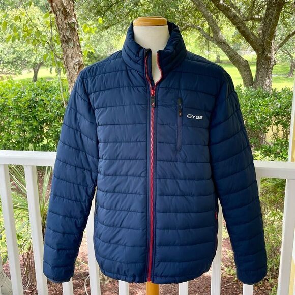 Gyde Supply Co. by Gerbing Navy Heated Puffer Jacket. Size XL. (Battery not incl - Picture 1 of 10